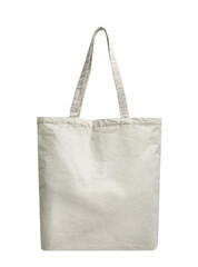 Textile bag isolated on white. Eco package.Handbag. Tote for purchases.