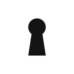 Keyhole icon. Vector illustration for graphic design, Web, UI, app.