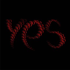Realistic Neon Inscription. Glowing Font.