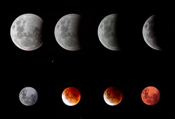 Obraz premium Super Flower Blood Moon 2021