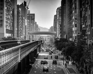 Street Urban shot in Taipei, Taiwan