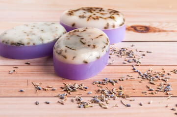 eco-friendly lavender soap for face and body