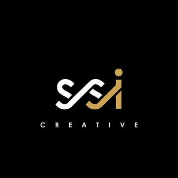 SSI Letter Initial Logo Design Template Vector Illustration