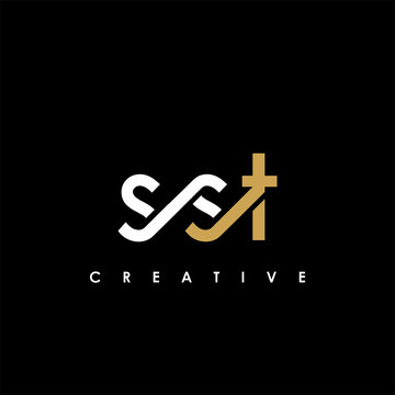 SST Letter Initial Logo Design Template Vector Illustration