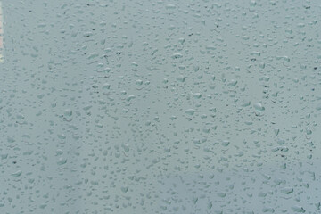 water drops on the window