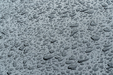 water drops on the window