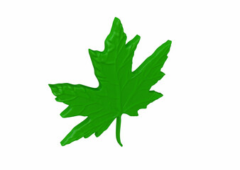 Pink Canadian maple leaf icon isolated on blue background. Canada symbol maple leaf. Minimalism concept. 3d illustration 3D render.