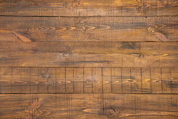 Background of varnished wooden planks