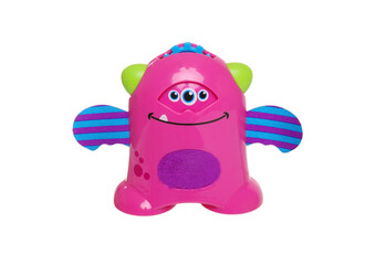  Toy monster isolated on white © Alekss