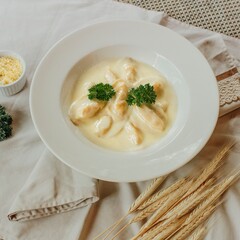 brie cheese ravioli