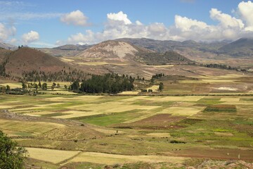 Panorami attorno a Cusco Perù