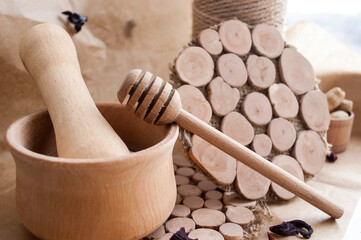 honey spoon wooden cutlery collection