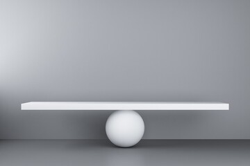 beam balances on the sphere tempate