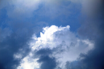 clouds in the sky