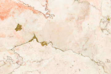 Marble light beige and gold stone texture. Light wall background.