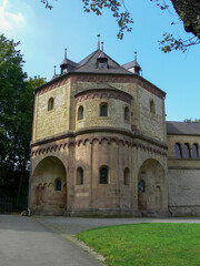Fototapeta na wymiar The Kaiserpflalz in Goslar is a UNESCO World Heritage Site