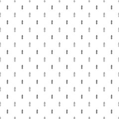 Christmas trees black and white seamless pattern