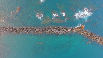 消波ブロック　テトラポッド