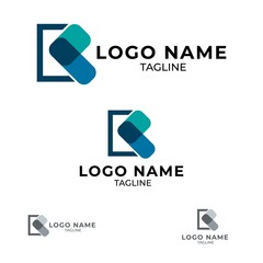 logo combination for business technology, construction, real estate, non-profit, computer, media, art, education, internet, network, consulting, product, retail, software developer, service industry. 