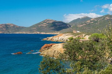Fototapeta na wymiar Küste Korsika