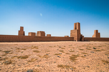 Erfoud, Morocco - April 15, 2015. Desert architecture Orion constellation by Hannsjorg Voth
