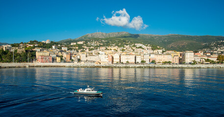 Fototapeta na wymiar Hafen von Bastia
