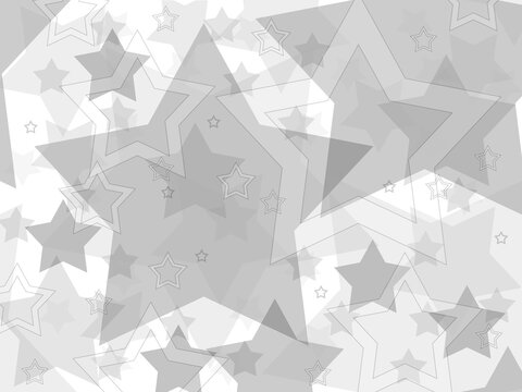 beautiful abstract star background in new modern style grey and white color