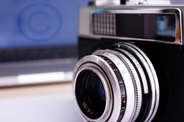 Copyright, Fotoapparat, Kamera, Vintagecamera, Retrofoto, Film, Rechte