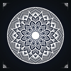Mandala luxury background design