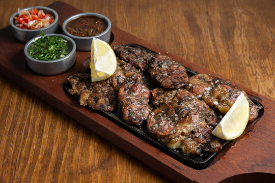 achuras a la parrilla