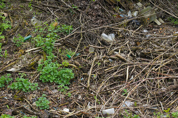 Spontaneous waste dumps