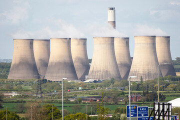 Ratcliffe-on-Soar Power Station stock - photo