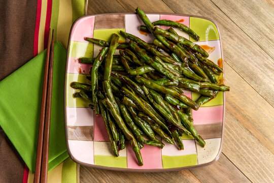 Chinese Garlic String Beans