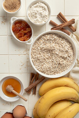 fruit and banana smoothie