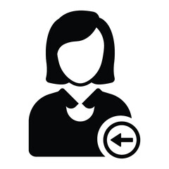 received profile icon design vector