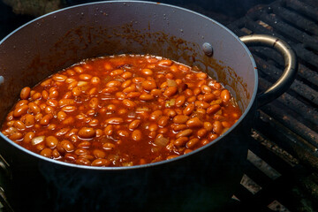 Campfire Pot Cowboy Beans