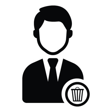 recommend clip art: delete, remove profile icon vector