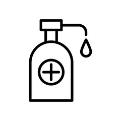 Hand sanitizer icon
