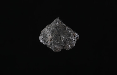 flying asteroid meteorite in black space