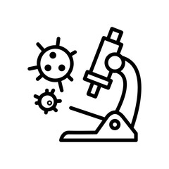 Corona virus research icon
