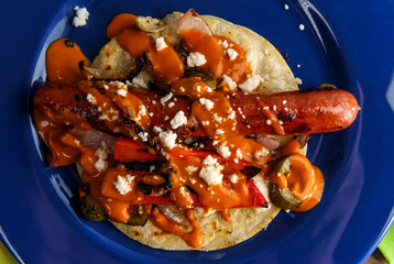 Chipotle Hot Dog Taco