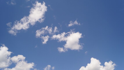 beautiful clear blue sky overhead
