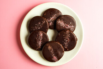 Chocolate peppermint cookies