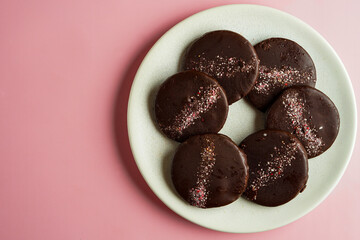 Chocolate peppermint cookies