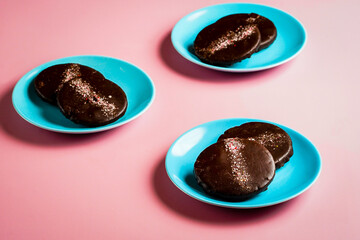 Chocolate peppermint cookies