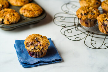 Blueberry muffins