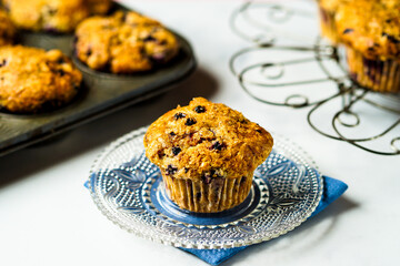 Blueberry muffins