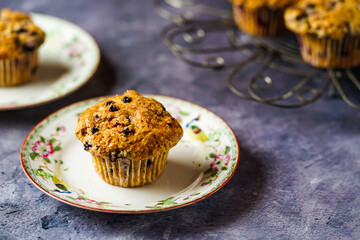 Blueberry muffins