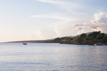 Trinidat / Cuba - 10.23.2019: simple happiness of the locals in the authentic narrow streets of the time of the first colonies, frozen in the time of the socialist state