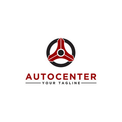 AUOTOMOTIVE SIMPLE VECTOR LOGO ICON